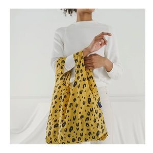 BAGGU Honey Leopard Print, Standard Shopper